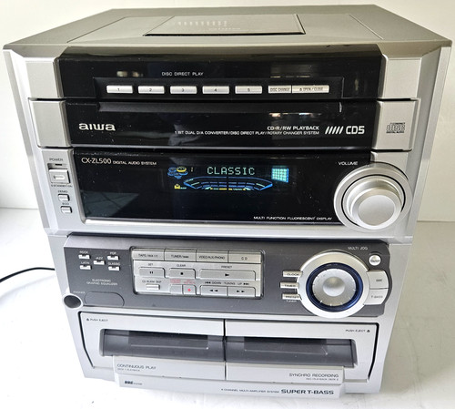Aiwa zl500u cassetta cd - aiwa,