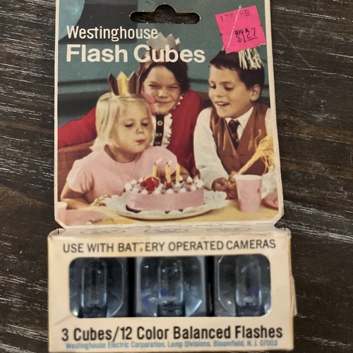 Westinghouse flash cubes - westinghouse,