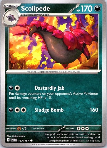 2024 pokemon scolipede - 2024, twm
