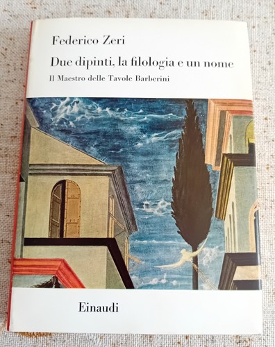 Federico zeri due dipinti - ",