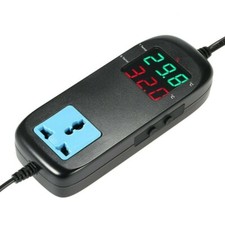 Termostato digitale nero con - termostato,