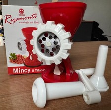 Tritacarne Rigamonti Mincy Art.125-80 Manuale Macina/Trita Carne&Verdure