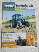 REVUE TECHNIQUE TRACTEUR NEW