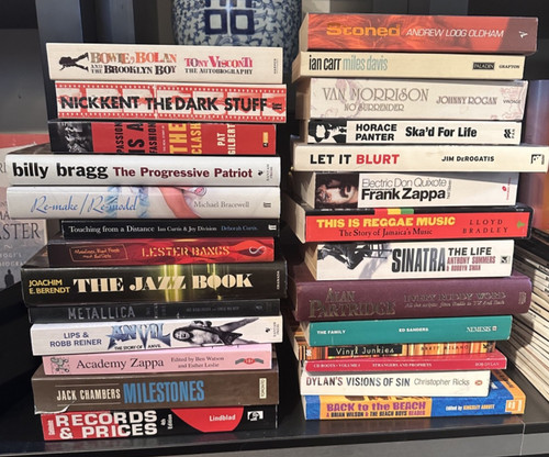 Music biography books - music,
