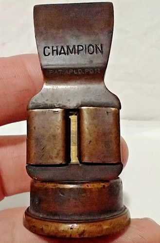 Antico raro champion ottone - antico, 2