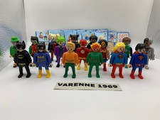 KINDER DC PLAYMOBIL SERIE COMPLETA + TUTTE LE CARTINE