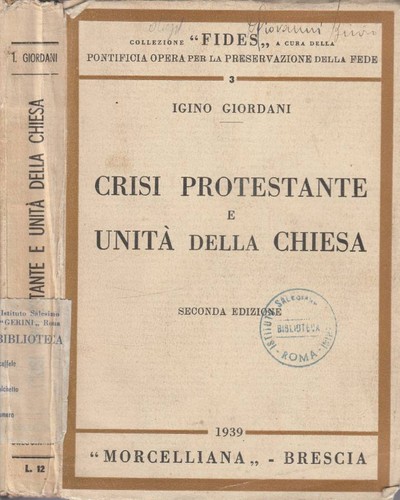 Crisi protestante unità - crisi,