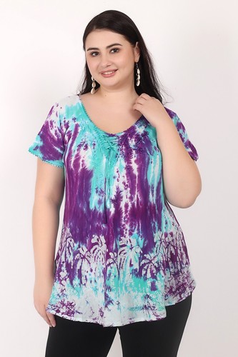 Shirt donna stampa palma - donna,