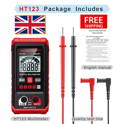 Habotest ht123 multimetro - ht123,