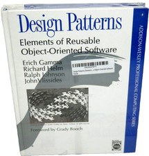 Design Patterns Elements of Reusable Object-Oriented Software Book HC