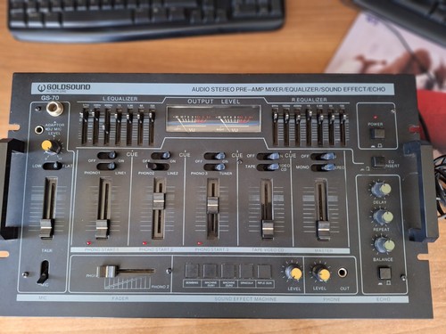Mixer audio goldsound - mixer, 70