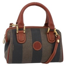 Borsa FENDI Pecan Canvas Mini