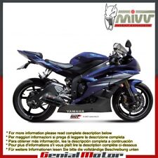 Terminale Scarico MIVV Suono Nero Acciaio inox per Yamaha Yzf 600 R6 2006 > 2016