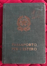 Passaporto Vintage 1951 - Uso