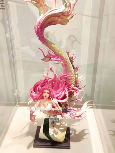 Statua sirena modello gk - 3d,