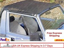 Rampage Cali Slip Bikini Bamini Soft Top Nero Denim per Suzuki Samurai 86-95