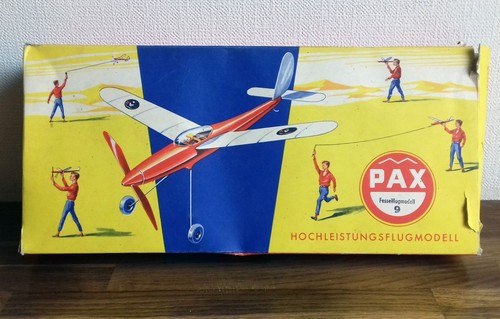 Ancien jouet avion - planeur, pax