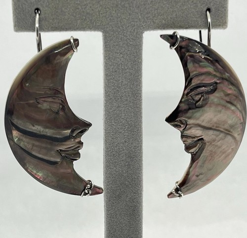 Orecchini luna argento 925 - argento,