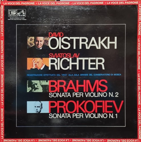 Brahms prokofiev sonate - –,