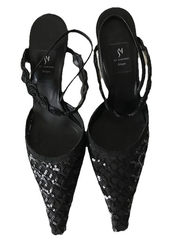 Sandro scarpe sera nere - da,