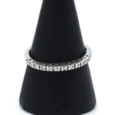 Anello veretta diamanti