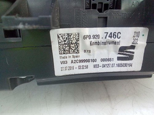 6p0920746c cruscotto seat - 6p0920746c,