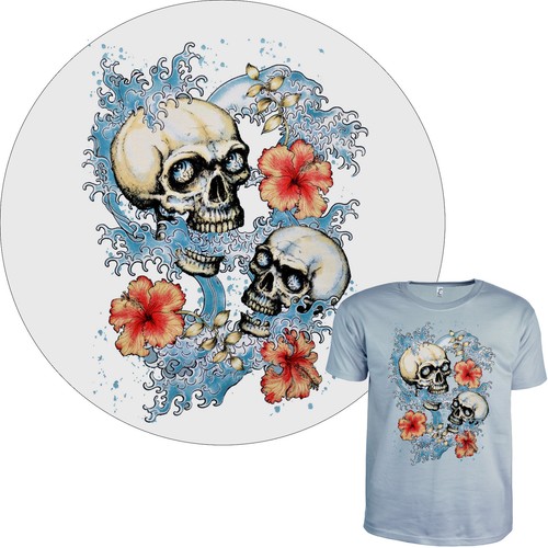 Shirt tatuaggio surfista - tatuaggio,