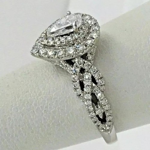 Anello oro bianco - in, 14