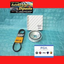 PULEGGIA ALBERO MOTORE ORIGINALE + CINGHIA ALFA ROMEO GIULIETTA GIULIA MULTIJET