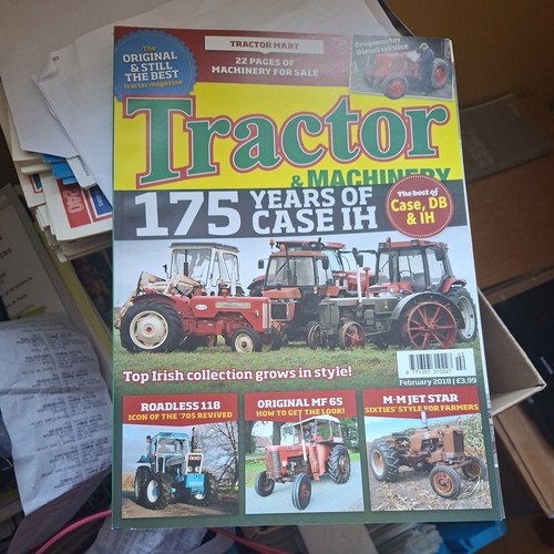 Tractor and machinery - and,
