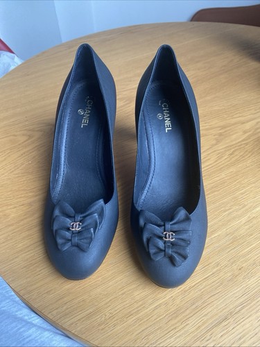 Decolte tacco tondo chanel - tacco,