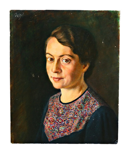 Ritratto donna olio - ritratto,