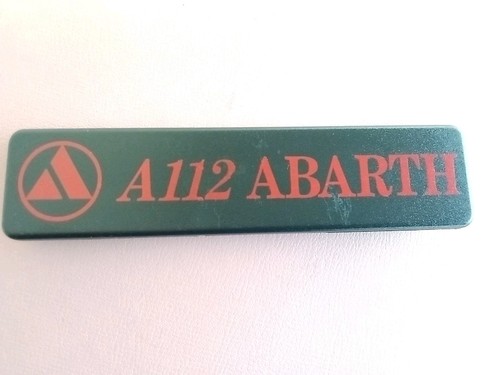 Autobianchi a112 abarth fregio - autobianchi,