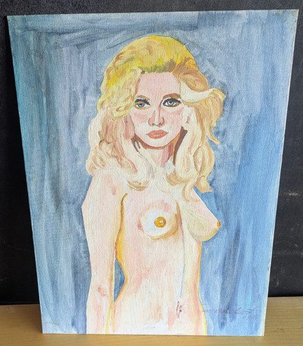 Nudo femminile tela - tela, talens