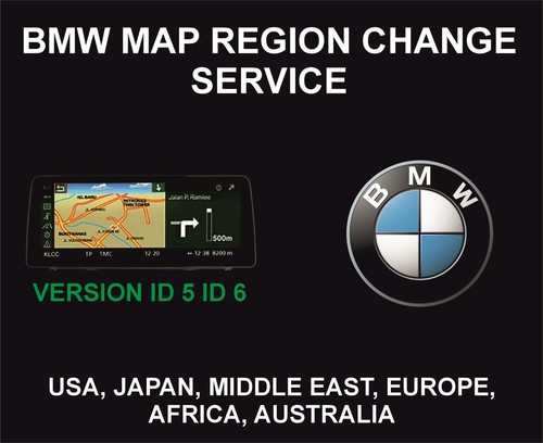 Bmw navigation map - bmw, region
