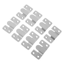  8 Pcs Accessori Per Cornici Immagini Ganci Specchio Acciaio Inossidabile