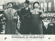 ANDREA BOSIC ARGOMAN SUPERMAN LE DIABOLIQUE 1967 EDOARDO TONIOLO PHOTO ORIGINAL