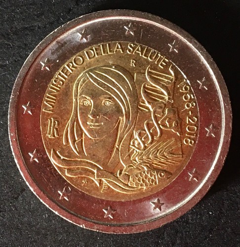 Moneta euro 2018 ministero - euro,