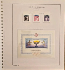 San Marino 1984 Anno Completo
