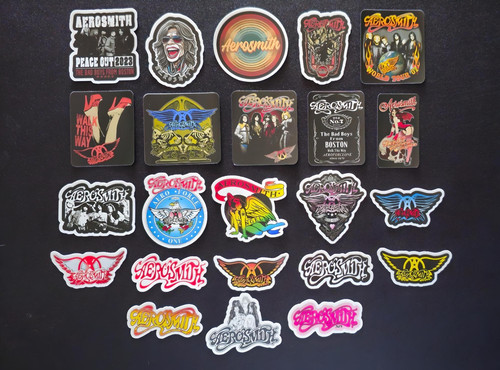 Classic rock vinyl - rock, stickers