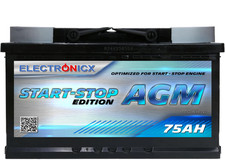 Electronicx AGM Batteria Auto