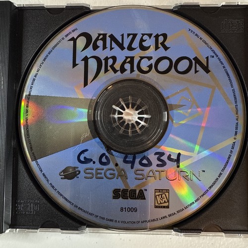 Panzer dragoon sega saturn - panzer, (sega