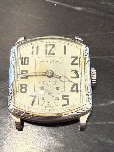 Orologio vintage inciso art - vintage,