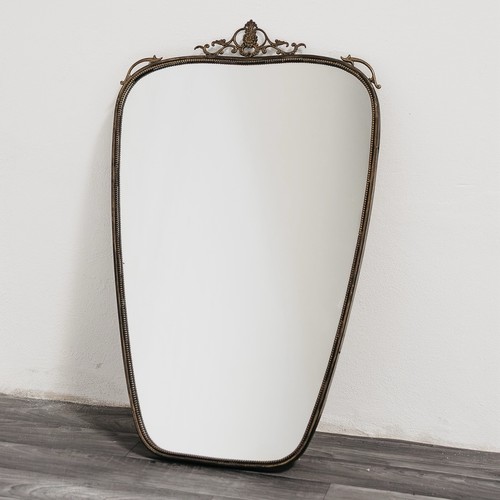 Specchio ottone mid century - in,