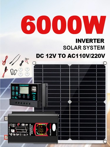 Sistema solare 6000w - solare, dc12v