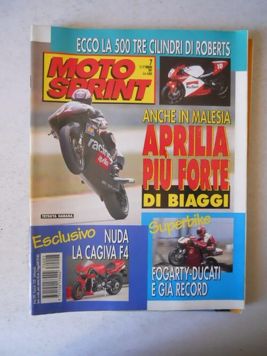 Motosprint 1997 cagiva f4 - cagiva,