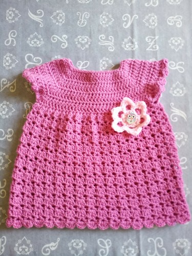 Abito bambina 9 mesi fatto - -,