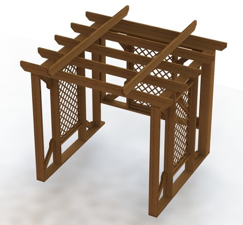 Garden pergola plans easy - plans,