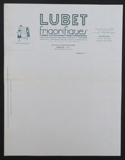 Fattura PARIS LUBET FRIGO