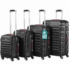 Set 4 Valigie Rigide con Ruote